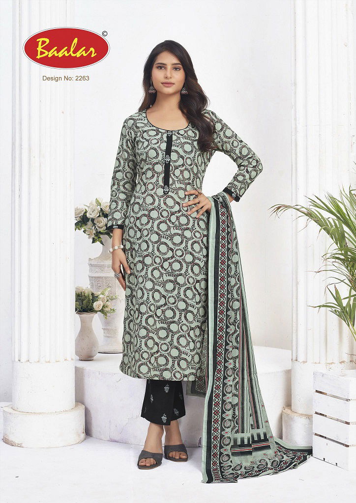 Zubeda Vol 22 By Baalar Printed Cotton Dress Material Wholesale Price In Surat